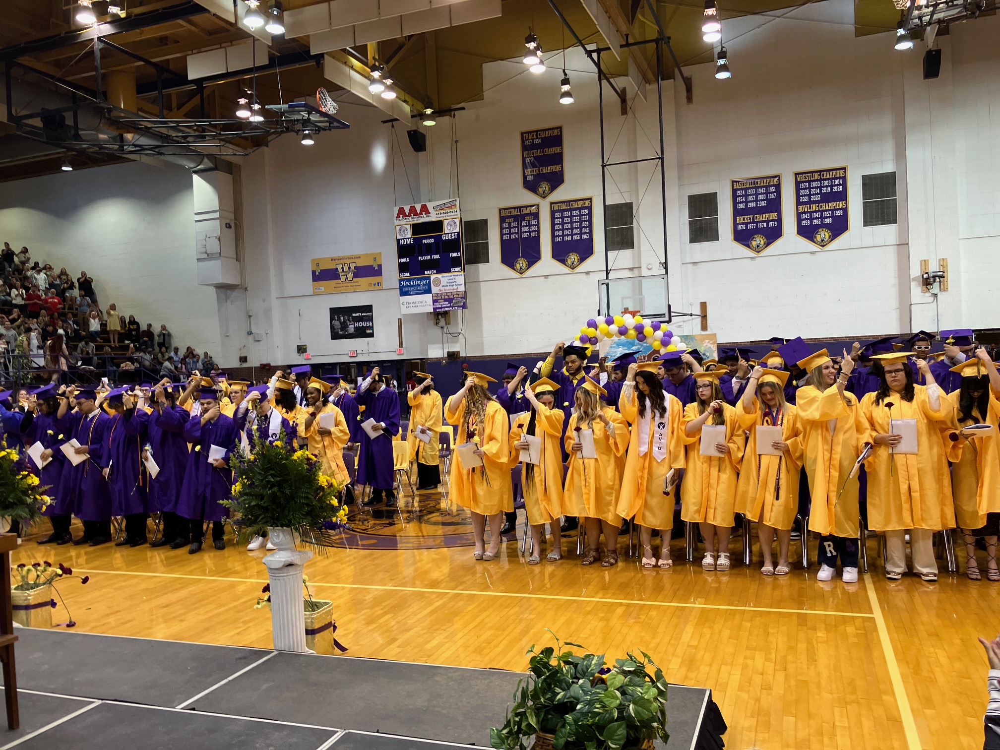 Waite High School Graduation