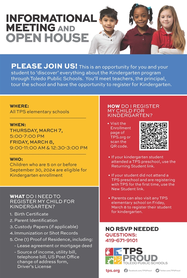 Kindergarten Flyer 2024