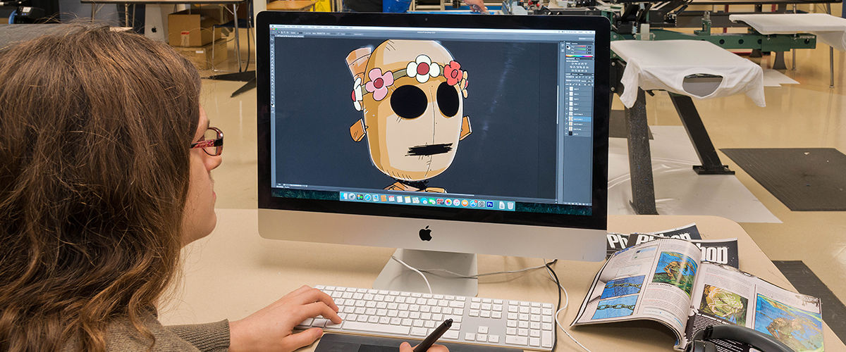 Student in Visual Communications Design