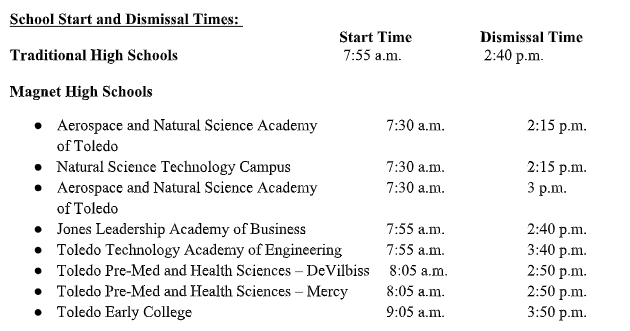 Bell Times Bell Times